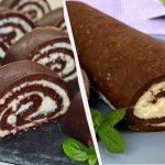 Bounty tekercs sütés nélkül: keksz és sűrített tej felhasználásával ízletes csemege a teához Bounty tekercs sütés nélkül: keksz és sűrített tej felhasználásával ízletes