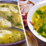 Poltava-stílusú halushki leves: egy mestermű recept, amely soha nem válik